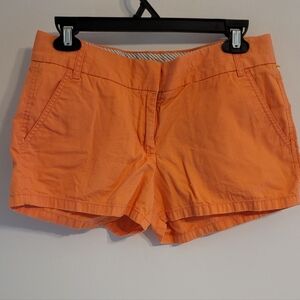 J. Crew Vibrant Orange Women's Cargo Shorts